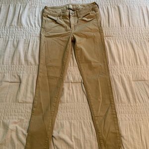 American Eagle, Khaki Jeggings, Size 4 Short